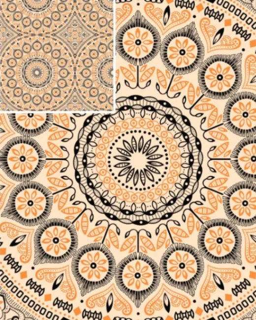 Almond Saffron Tapestry