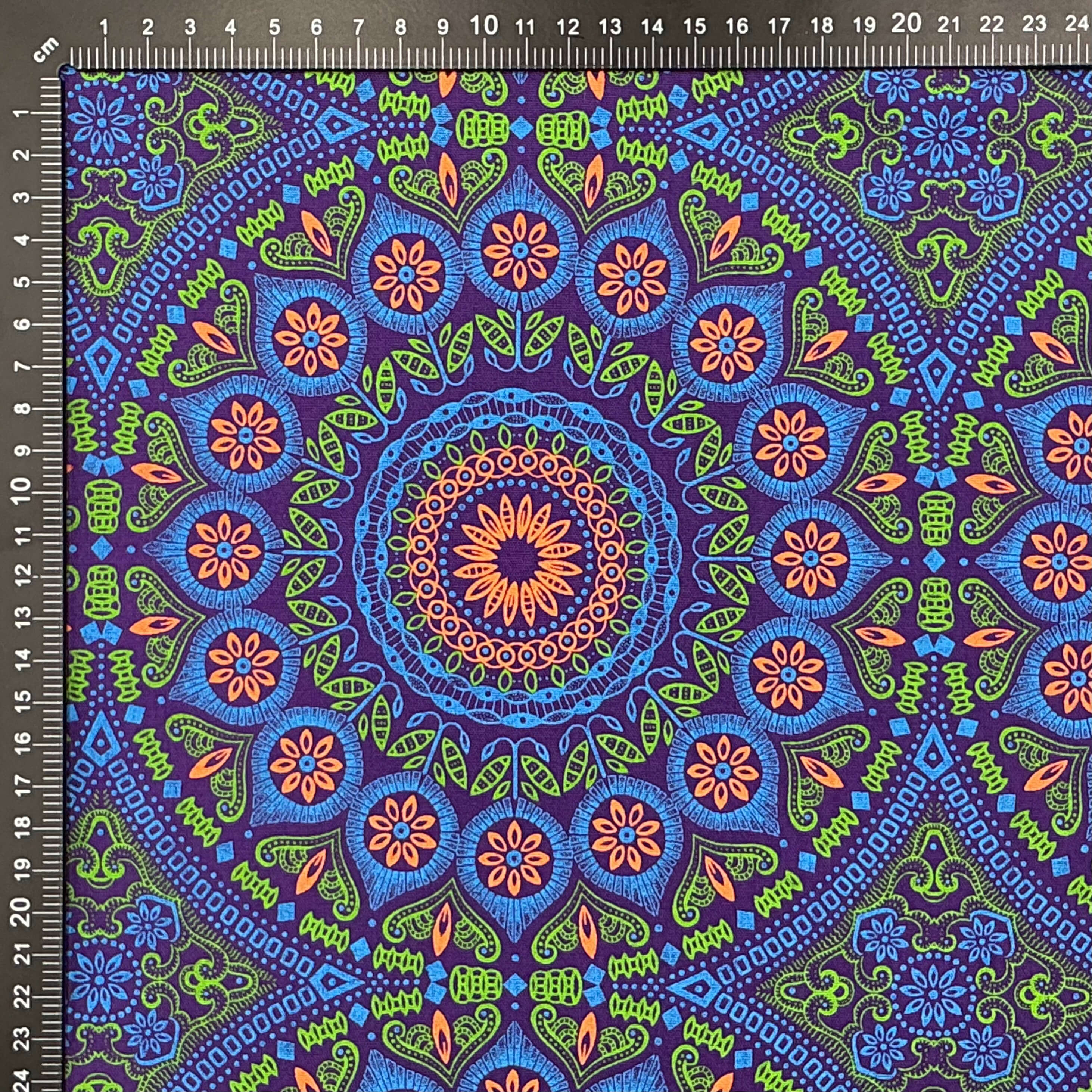 Ultraviolet Rhythm Tapestry