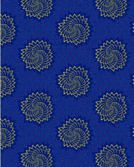 Cobalt Radiance Rosette