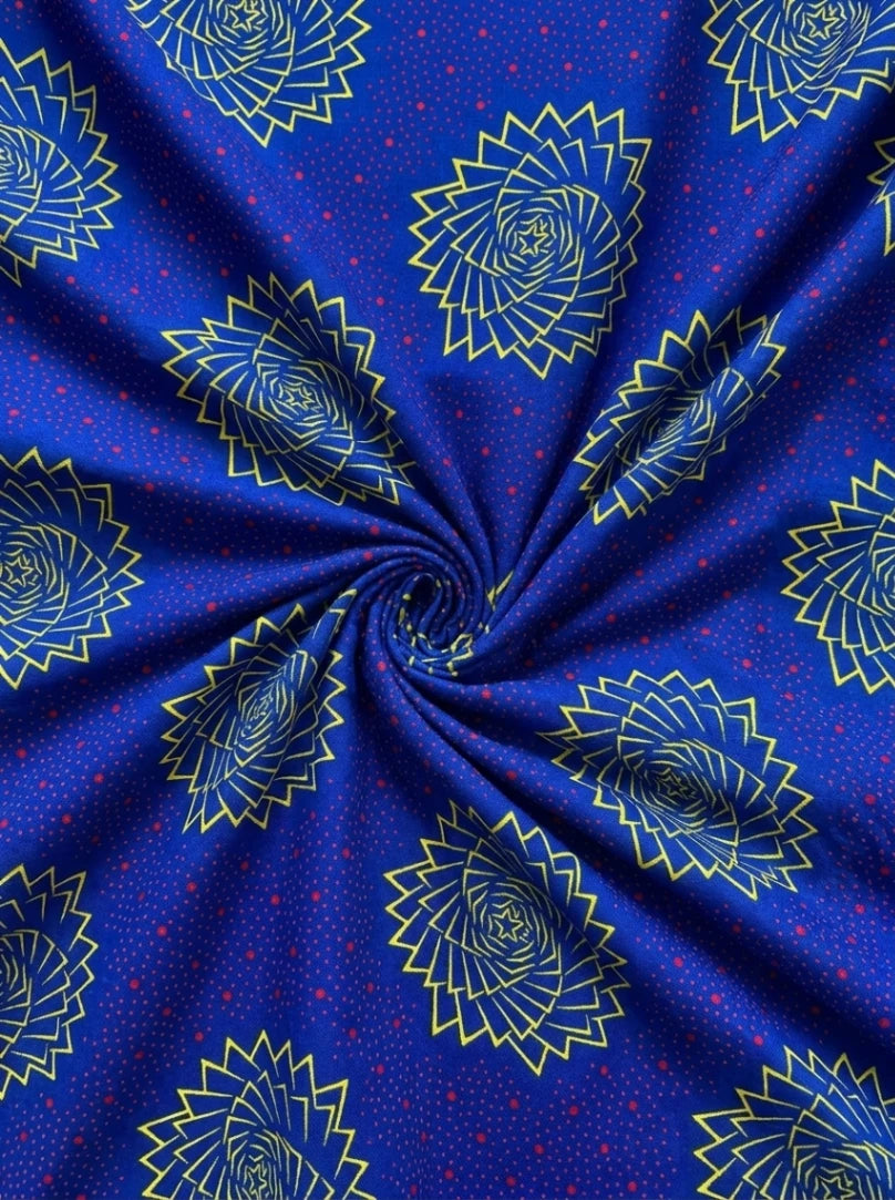 Cobalt Radiance Rosette