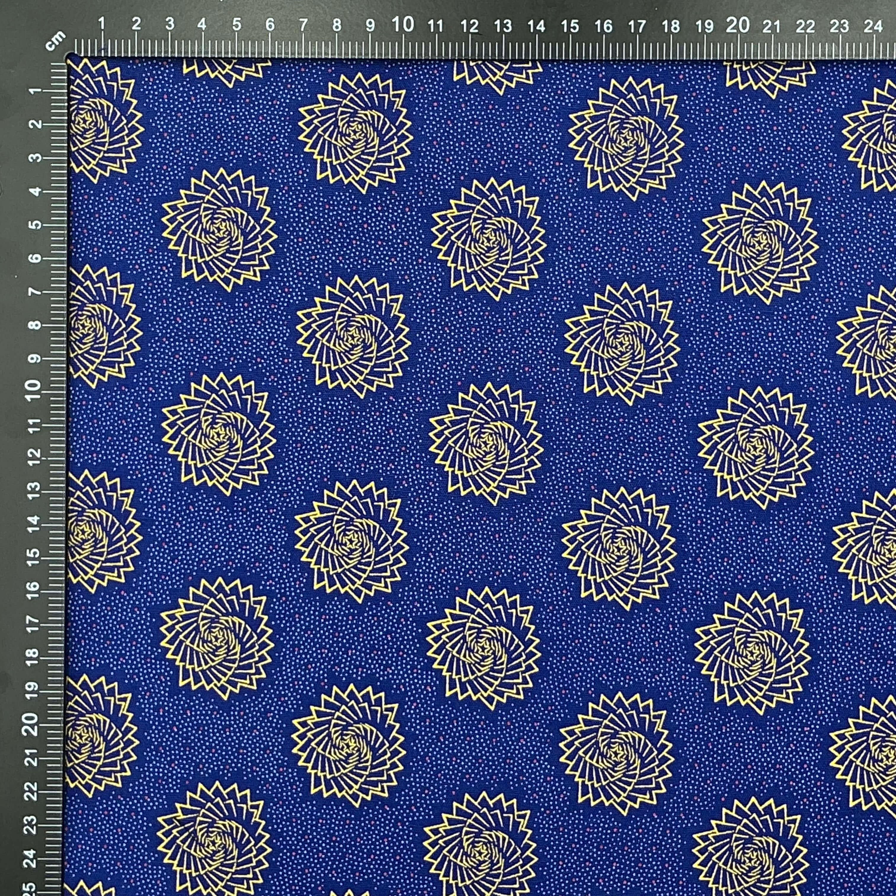 Cobalt Radiance Rosette