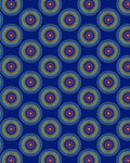 Cobalt Radiance Spiral Sun