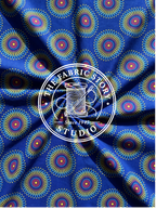 Cobalt Radiance Spiral Sun