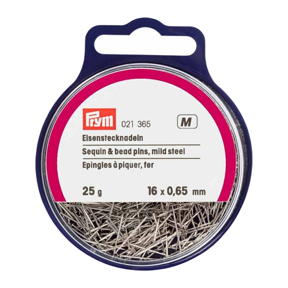Prym 25g Straight Pins   0.65 x 16mm Silver