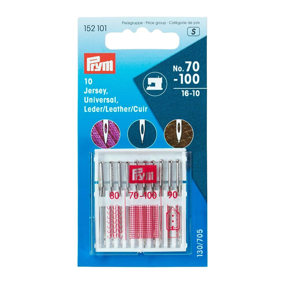 Prym Assorted 10 Sewing Machine Needles