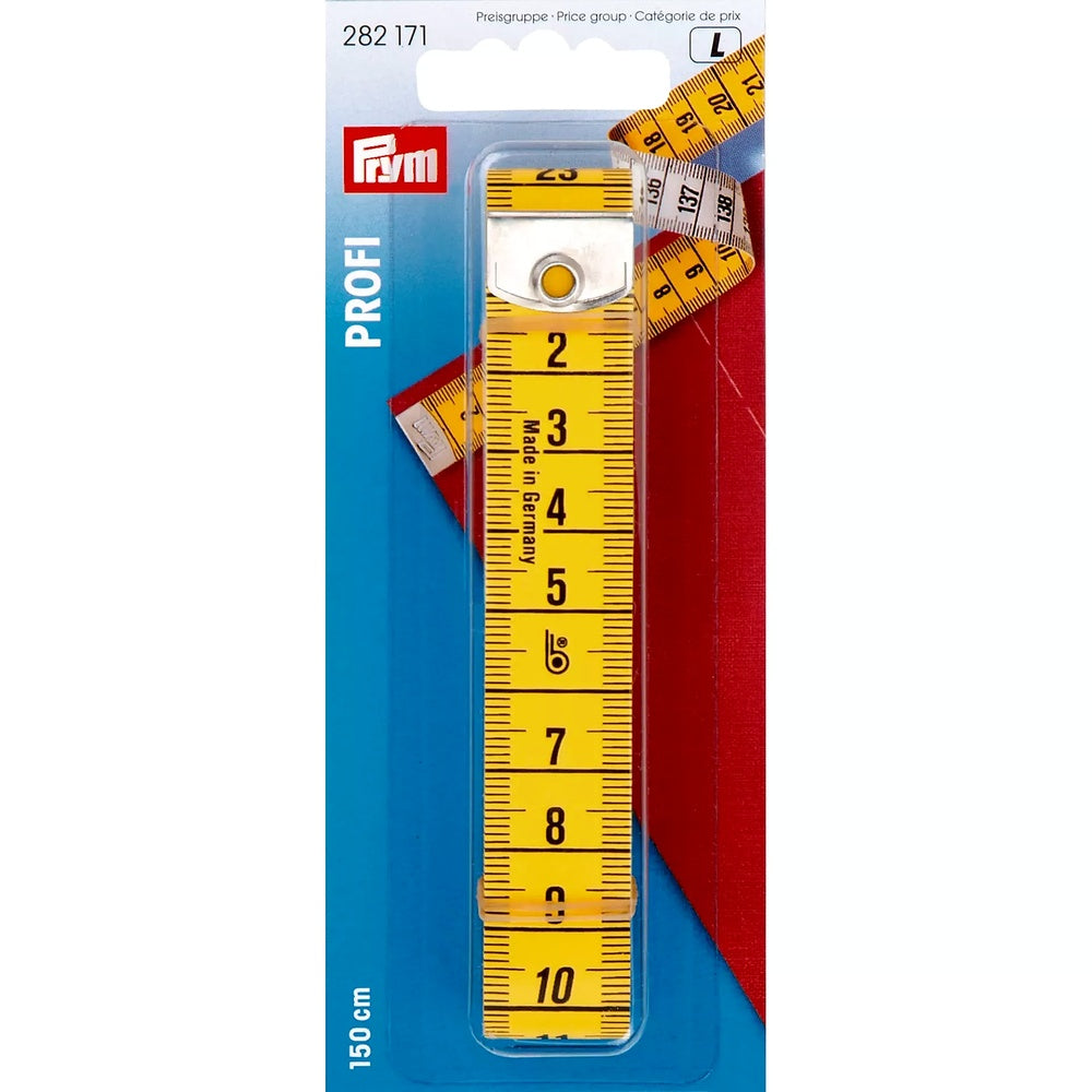 Prym Tape Measure Profi with Eyelet cm/cm 150