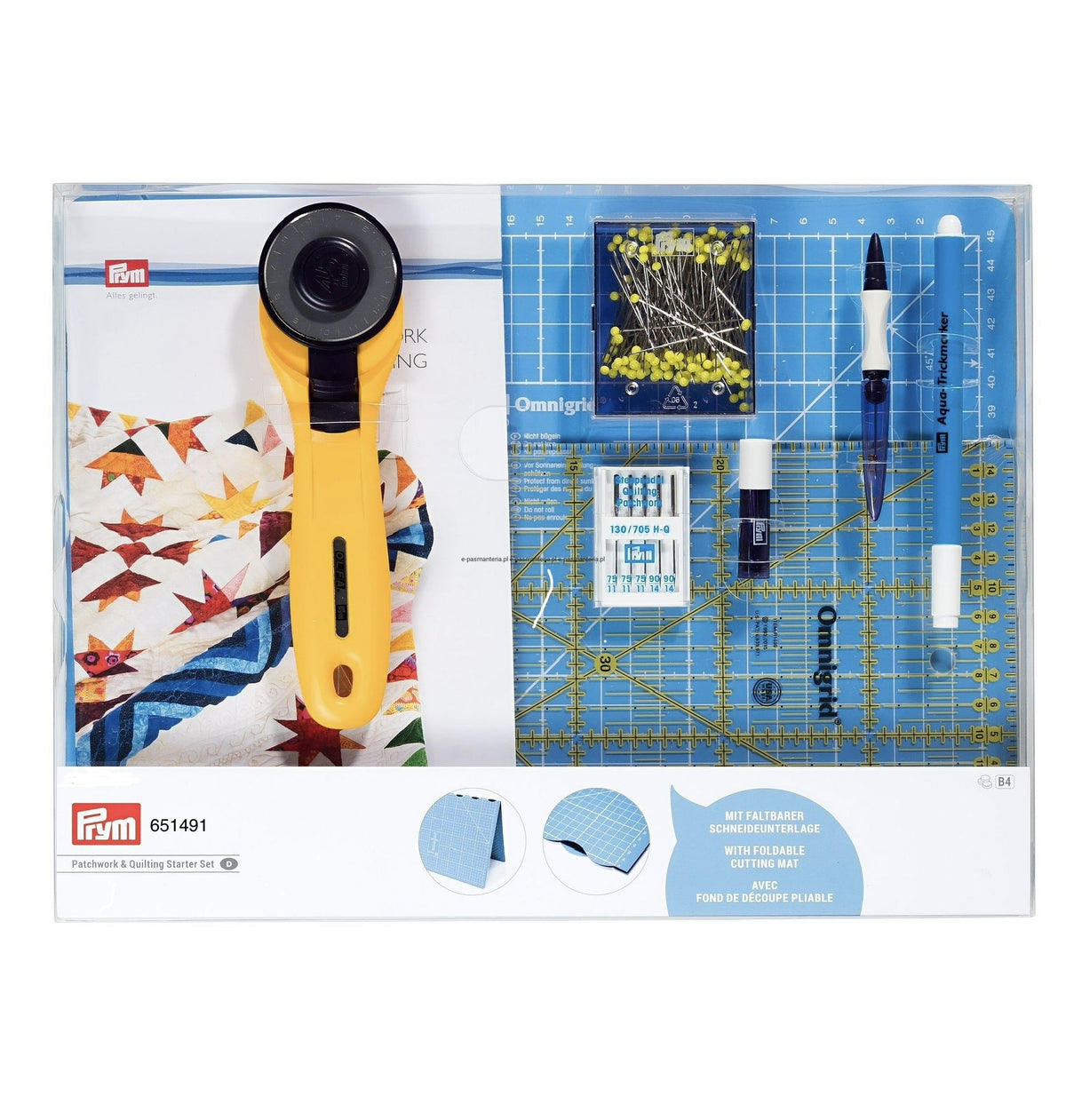 Prym Patchwork & Quilting Starter Set (Centimetres)
