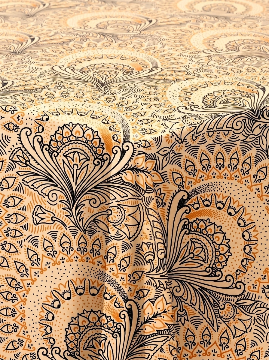 Almond Saffron Plume