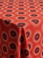 Crimson Ember Sunburst