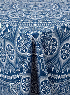 Indigo Crest Tapestry
