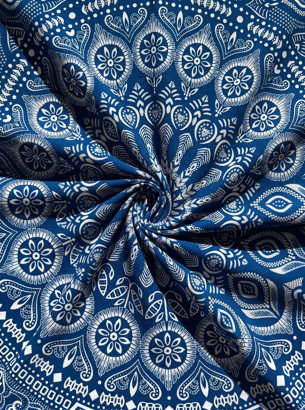 Indigo Crest Tapestry