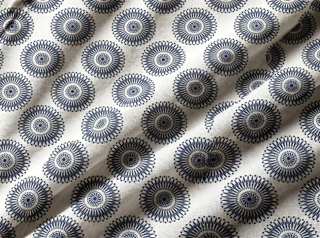 Canvas Ink Spiral Sun